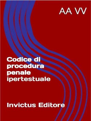 cover image of Codice di procedura penale